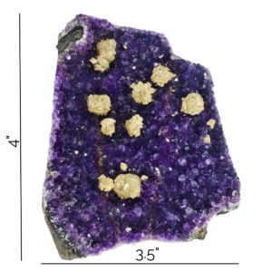 Purple Amethyst Geode Dimensions